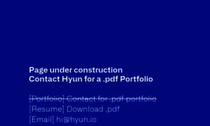 Hyun.io thumbnail