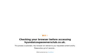 Hyundaicoupeownersclub.co.uk thumbnail