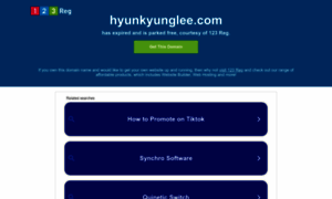 Hyunkyunglee.com thumbnail