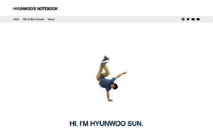 Hyunwoosun.com thumbnail