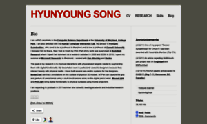 Hyunyoungsong.wordpress.com thumbnail