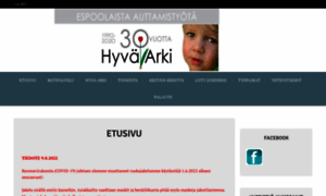 Hyva-arki.fi thumbnail