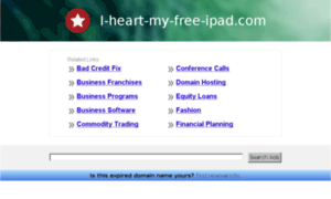 I-heart-my-free-ipad.com thumbnail