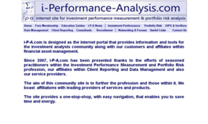 I-performance-analysis.com thumbnail