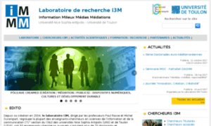 I3m.univ-tln.fr thumbnail