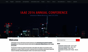 Iaae2016.info thumbnail