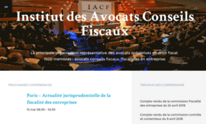 Iacf.asso.fr thumbnail