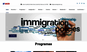 Iacoimmigration.org thumbnail