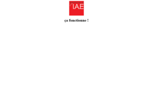 Iae-spring.upmf-grenoble.fr thumbnail