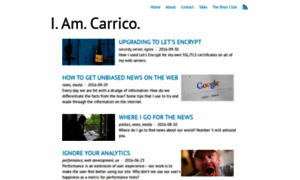 Iamcarrico.com thumbnail