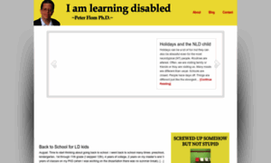 Iamlearningdisabled.com thumbnail