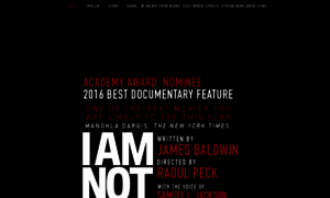 Iamnotyournegrofilm.com thumbnail