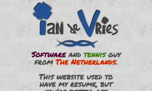 Ian-devries.com thumbnail