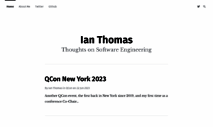 Ian-thomas.net thumbnail