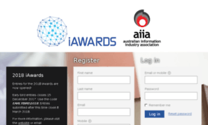 Iawards.awardsplatform.com thumbnail