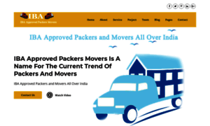 Ibaapprovedpackersmovers.com thumbnail