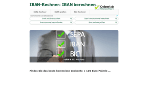 Iban-rechner.biz thumbnail