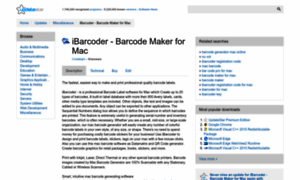 Ibarcoder-barcode-maker-for-mac.updatestar.com thumbnail