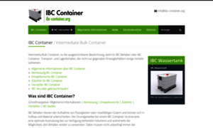 Ibc-container.org thumbnail