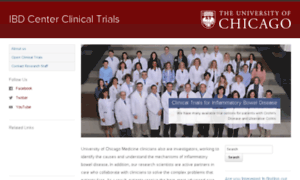 Ibdclinicaltrials.uchicago.edu thumbnail