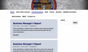 Ibew1505.org thumbnail