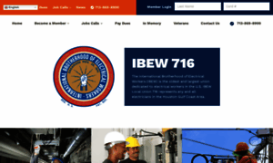 Ibew716.net thumbnail