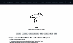 Ibis-project.org thumbnail