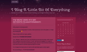 Iblogalittlebitofeverything.wordpress.com thumbnail