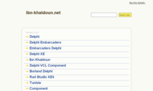 Ibn-khaldoun.net thumbnail