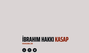 Ibrahimkasap.com thumbnail