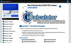 Icalculator.com thumbnail