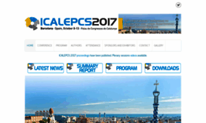 Icalepcs2017.org thumbnail