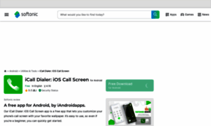 Icall-dialer-ios-call-screen.en.softonic.com thumbnail