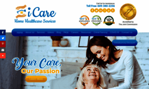 Icarenursingservices.com thumbnail