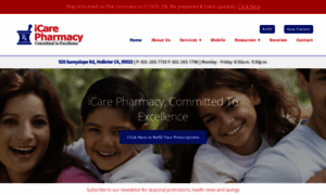 Icarepharmacyrx.com thumbnail