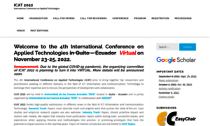 Icat-conferences.org thumbnail