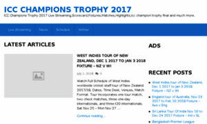 Iccchampiontrophy2017.com thumbnail