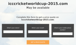 Icccricketworldcup-2015.com thumbnail