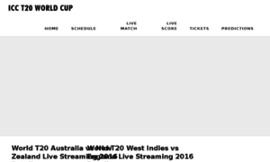 Icct20worldcup2016india.com thumbnail