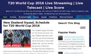 Icct20worldcup2016live.com thumbnail