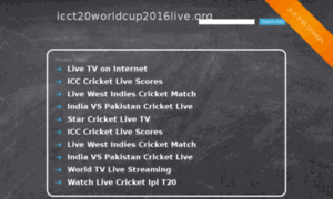 Icct20worldcup2016live.org thumbnail