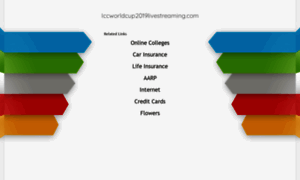 Iccworldcup2019livestreaming.com thumbnail