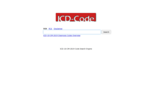 Icdcode.net thumbnail