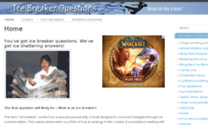Ice-breaker-questions.com thumbnail