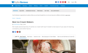Ice-cream-makers-review.toptenreviews.com thumbnail