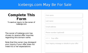 Icebergs.com thumbnail
