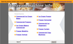 Icecream-machine.info thumbnail