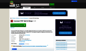 Icecream-pdf-split-merge.soft32.com thumbnail