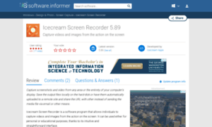 Icecream-screen-recorder.software.informer.com thumbnail