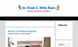 Icecreamnstickyfingers.com thumbnail